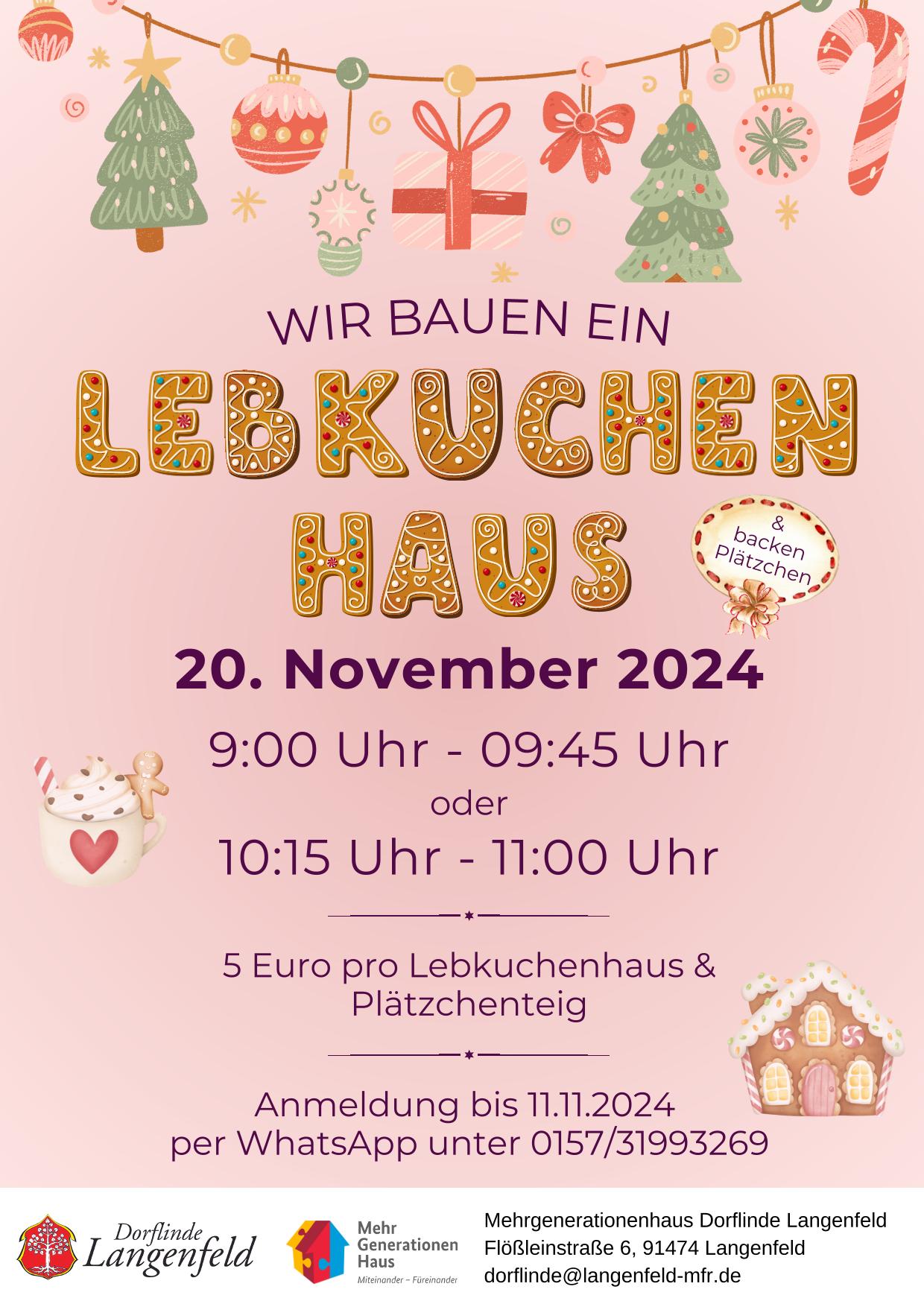 Lebkuchenhaus 1